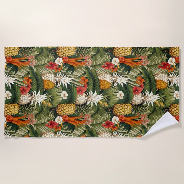 Hawaiian beach towel (Front)