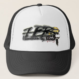 Hawaiian by Blood Ikaika helmet Trucker Hat