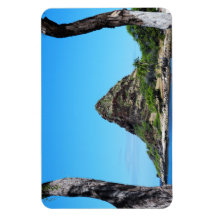 Hawaiian Coastal View Photo Magnet