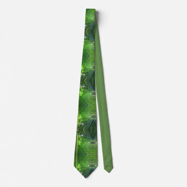 Hawaiian Coconut Palm Tie (Front)