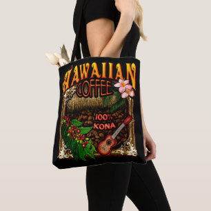 Hawaiian Coffee Tote Bag
