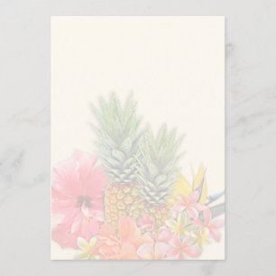 Hawaiian Collection Background Blank Program