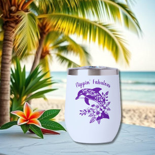 Hawaiian Dolphin- Flippin' Fabulous-Purple