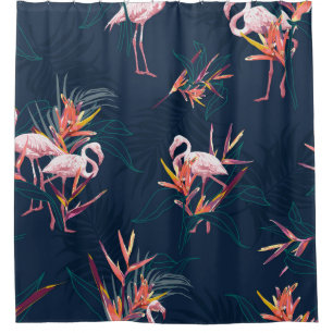 Hawaiian Flamingo: Tropical Vintage Artwork