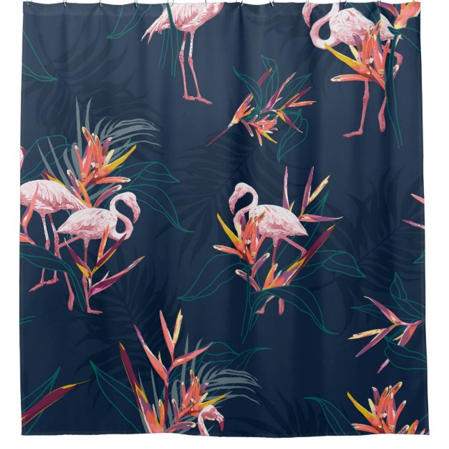 Hawaiian Flamingo: Tropical Vintage Artwork (Front)