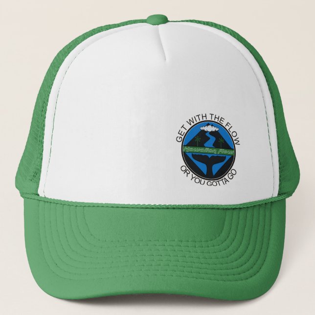 Hawaiian Flow Trucker Hat (Front)
