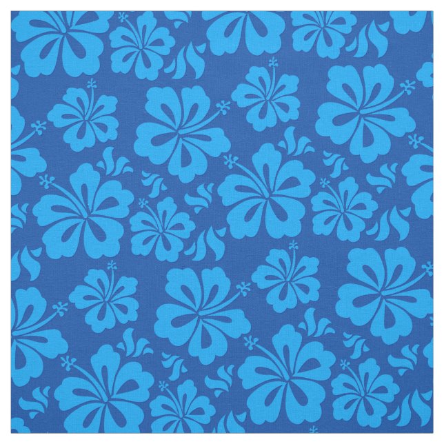 Hawaiian flower fabric (Swatch)