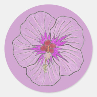 Hawaiian Flower sticker