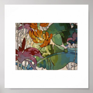 Hawaiian flowers by Arman Manookian c. 1920's Poster