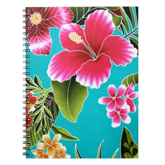 Hawaiian Flowers Notebook (Front)