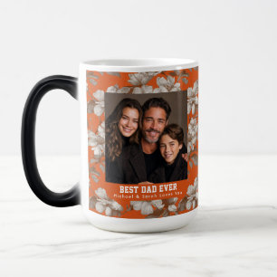 Hawaiian Gardenias Bouquet Father Day Custom Coffe Magic Mug