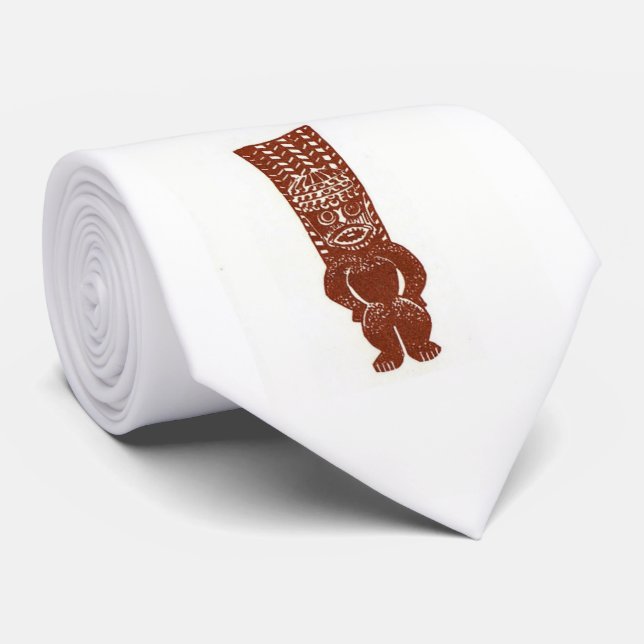 Hawaiian Gods Tie (Rolled)