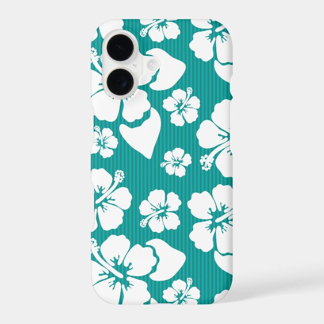 Hawaiian Hibiscus Flower Pattern (Back)