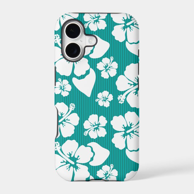 Hawaiian Hibiscus Flower Pattern (Back)
