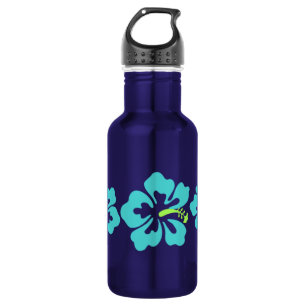 Hawaiian Hibiscus Flowers 532 Ml Water Bottle