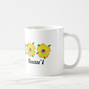 Hawaiian Hibiscus Flowers Kauai Hawaii Coffee Mug