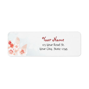 Hawaiian Hibiscus in Red Orange
