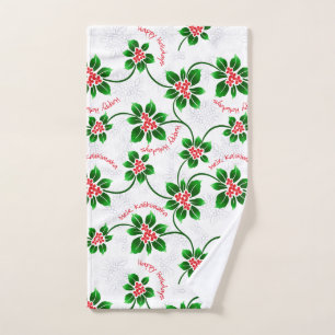 Hawaiian Holly Mele Kalikimaka Rouge de Noël