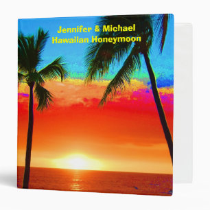 Hawaiian Honeymoon Photo  Album Binder