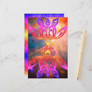 Hawaiian Honu Turtle stationery