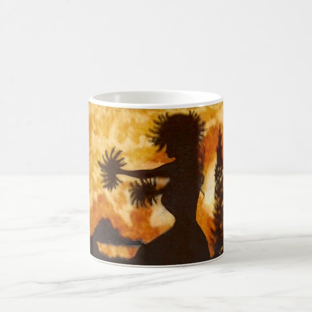 Hawaiian Hula Dancer 11 oz Morphing Mug (Center)