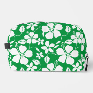 HAWAIIAN HULA (HIBISCUS) GREEN DOPP KIT