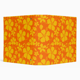 HAWAIIAN HULA (HIBISCUS) ORANGE MIX BINDER
