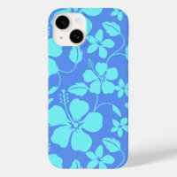 HAWAIIAN HULA (HIBISCUS) PERIWINKLE/TEAL