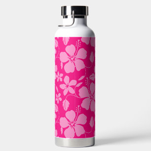 HAWAIIAN HULA (HIBISCUS) PINK GUAVA WATER BOTTLE