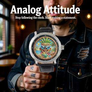 Hawaiian Hut Welcome: Tropical Beach Watch