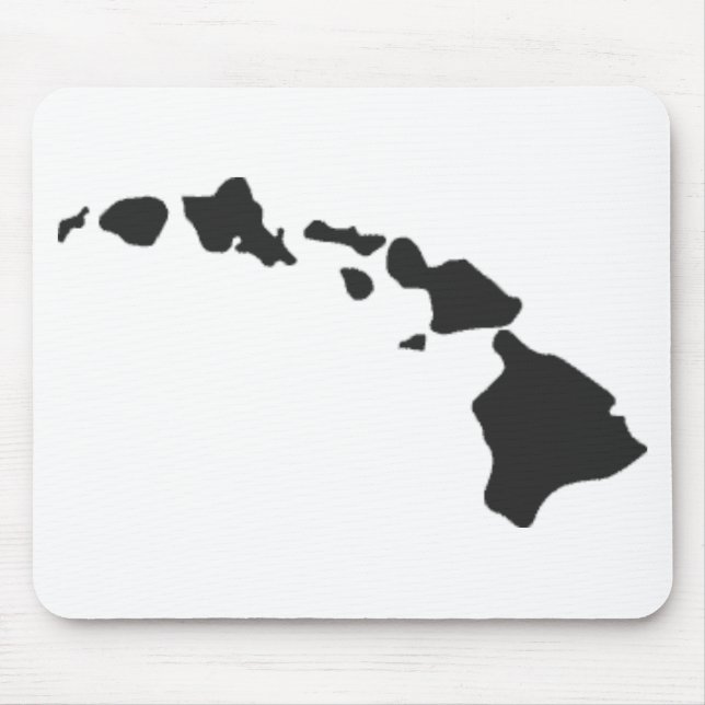 Hawaiian Island Chain Mouse Pad (Front)