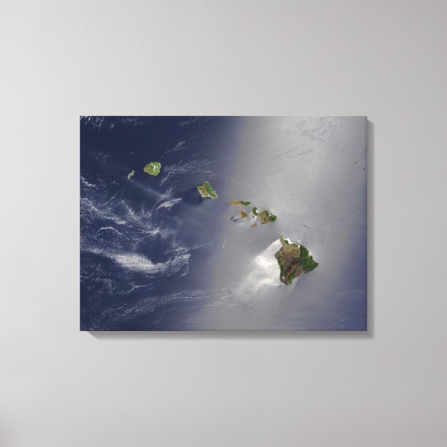 Hawaiian Islands Canvas Print (Front)