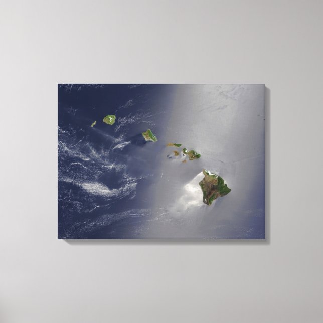 Hawaiian Islands Canvas Print (Front)