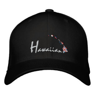 Hawaiian Islands Hat Black