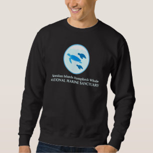 Hawaiian Islands Humpback Whale National Marine Sa Sweatshirt