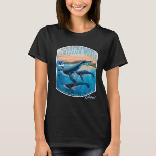 Hawaiian Islands Humpback Whale National Marine Sa T-Shirt