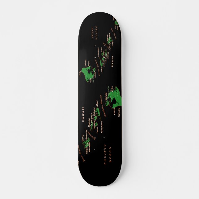 Hawaiian Islands Skateboard (Front)