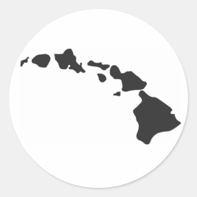 Hawaiian Islands sticker (Front)