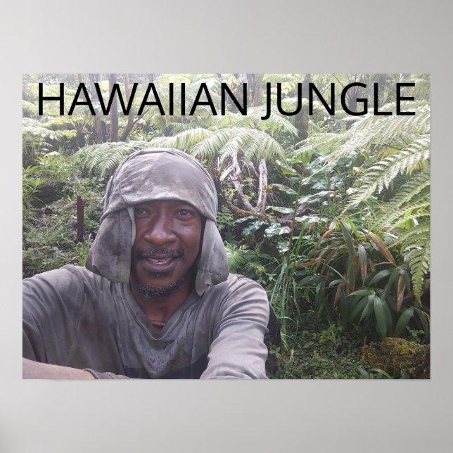 HAWAIIAN JUNGLE POSTER (Front)