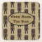 Hawaiian Ku Tiki customizable Tiki bar coasters