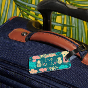 Hawaiian Life Aloha Luggage Tag