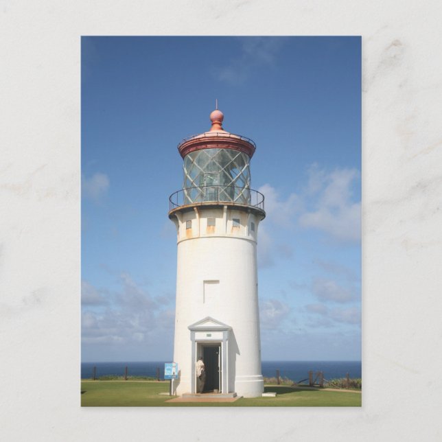 Hawaiian Lighthouse Postcard (Front)