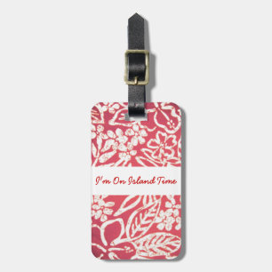 Hawaiian Luggage Tag