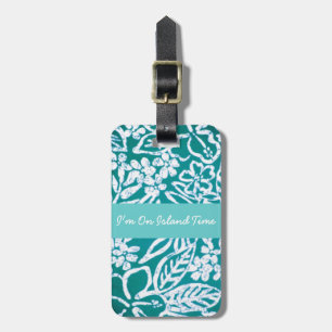 Hawaiian Luggage Tag