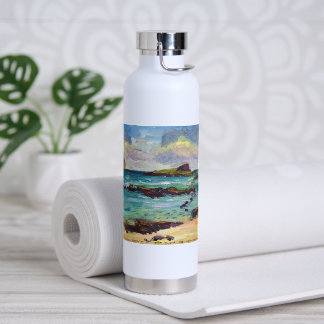 Hawaiian Makapu'u Beach Tumbler Water Bottle