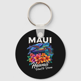 Hawaiian Maui Ocean Beach Hawaii Turtle Vacation G Keychain
