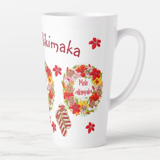 Hawaiian Mele Kalikimaka Mug (Right)