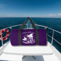 Hawaiian Mermaid Princess of the Sea Purple