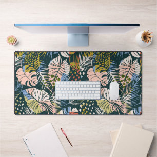 Hawaiian Monstera Jungle Desk Mat