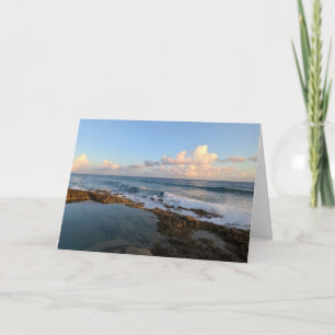 Hawaiian Natural Landscape Photography Thank You Card